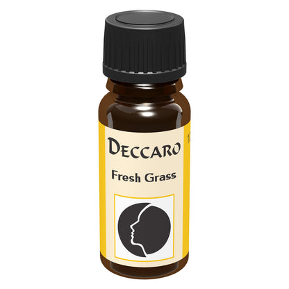 DECCARO Aromaöle zur Wohnraum-Aromatisierung. Inhalt 10ml, Parfüm-Öl Duftrichtung Fresh Gass, geschlossene Flasche
