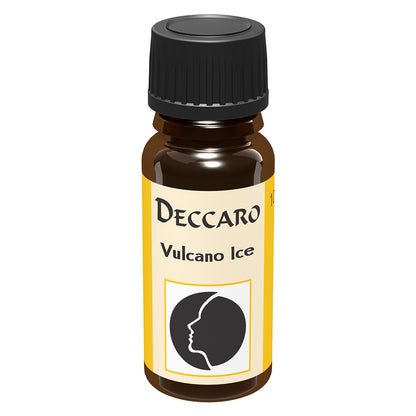 DECCARO Aromaöle zur Wohnraum-Aromatisierung. Inhalt 10ml, Parfüm-Öl Duftrichtung Vulcano Ice, geschlossene Flasche