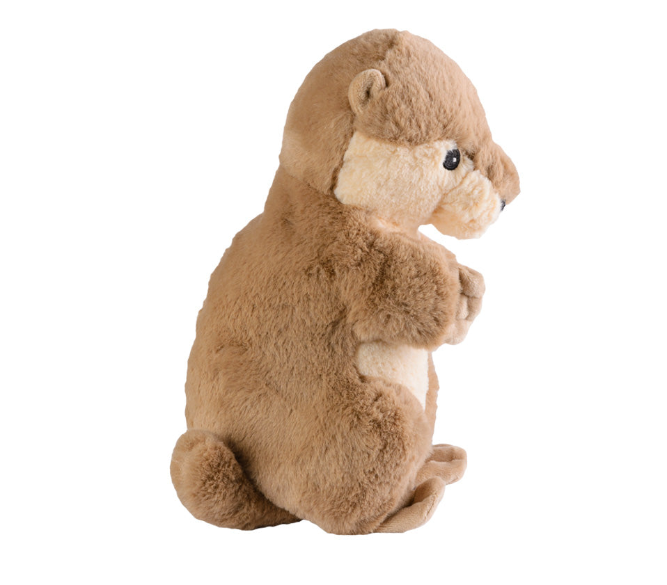 Warmies Otter, sitzend, braun, mikrowellengeeignetes Wärmestofftier, das Wärme speichert und angenehm duftet