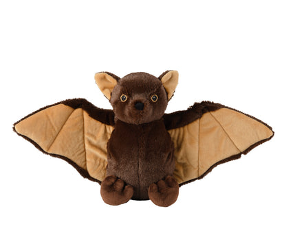 Warmies Fledermaus, braun, mikrowellengeeignetes Wärmestofftier, das Wärme speichert und angenehm duftet