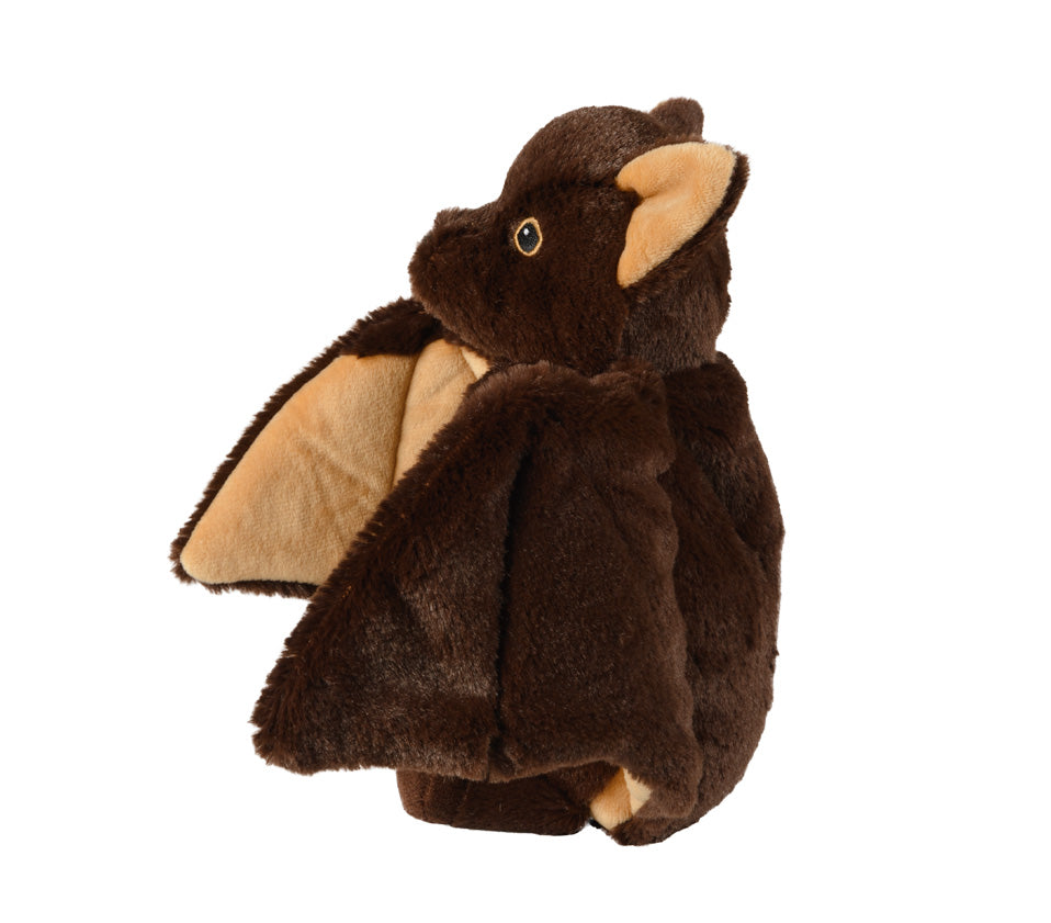 Warmies Fledermaus, braun, mikrowellengeeignetes Wärmestofftier, das Wärme speichert und angenehm duftet