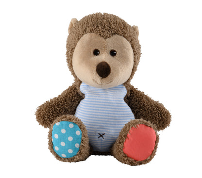 Warmies MINIS Baby-Igel, braun-bunt, mikrowellengeeignetes Wärmestofftier, das Wärme speichert und angenehm duftet