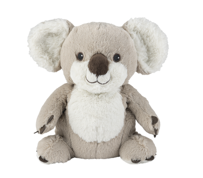 Warmies Koala, grau-weiß, mikrowellengeeignetes Wärmestofftier, das Wärme speichert und angenehm duftet