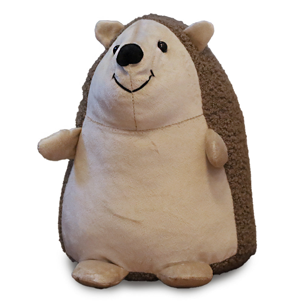 DECCARO Türstopper „Igel“. Türsack in niedlicher Igelform in braun-beige gehalten. Schwerer, gefüllter Kern.