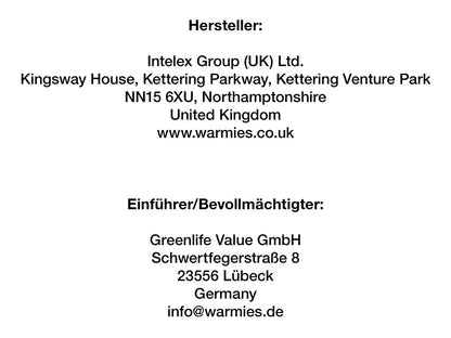 herstellerangaben warmies