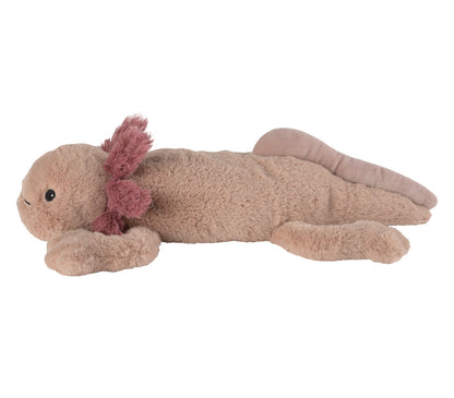 Warmies Axolotl, mikrowellengeeignetes Wärmestofftier, das Wärme speichert und angenehm duftet