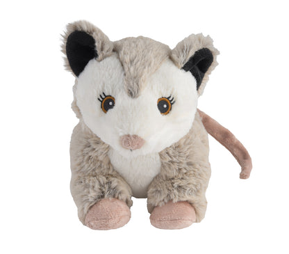 Warmies opossum, mikrowellengeeignetes Wärmestofftier, das Wärme speichert und angenehm duftet