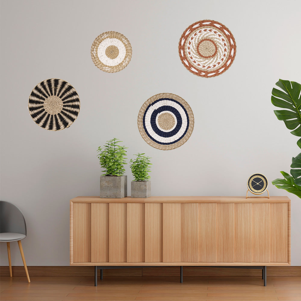 DECCARO Wandkörbe Boho in verschiedenen Designs und Größen